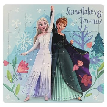 Disney 迪士尼 冰雪奇緣 真可愛拼圖(E)  20片  1入