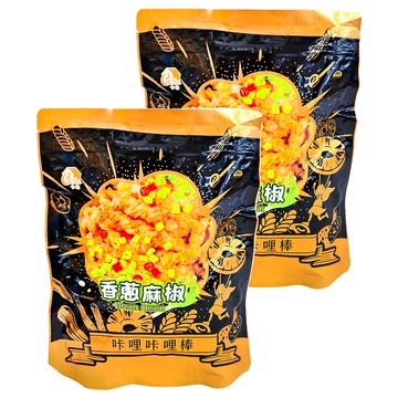 CACHA 卡恰 卡哩卡哩棒-香蔥麻椒口味  130g  2包