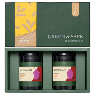 【永豐餘生技】有機紫芽山茶禮盒(1盒/2罐)