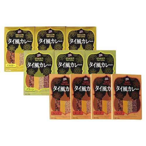 アイデアグッズ 3種のタイ風カレーセット