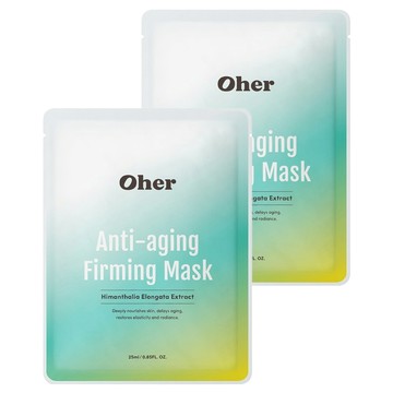 Oher 歐爾 海洋逆齡面膜  1片  2組