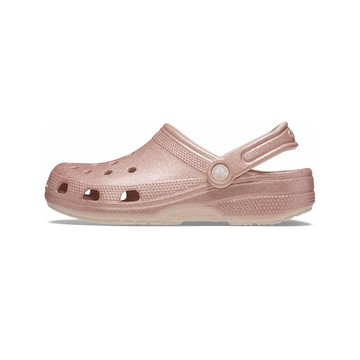WMNS CROCS CLASSIC GLITTER CLOGS PINK