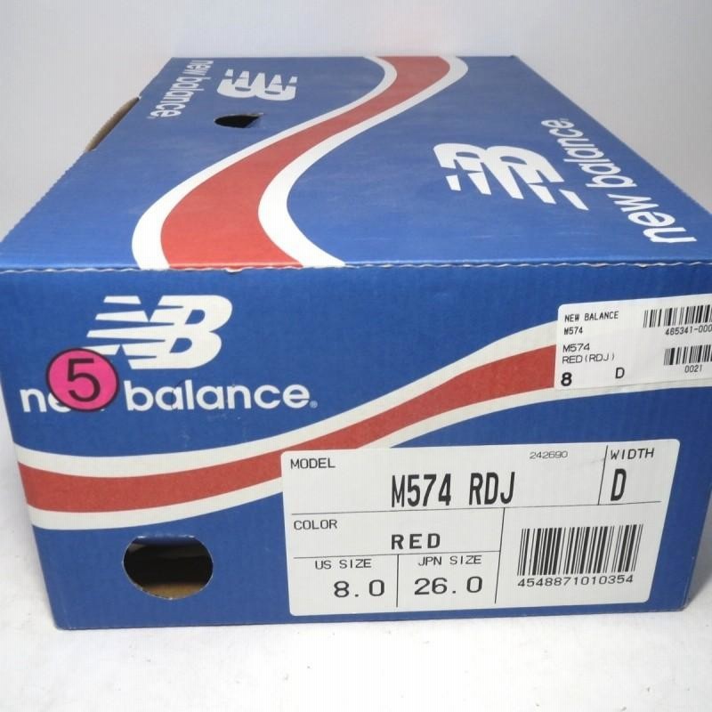 未使用 NEW BALANCE ニューバランス M574RDJ ランニングシューズ