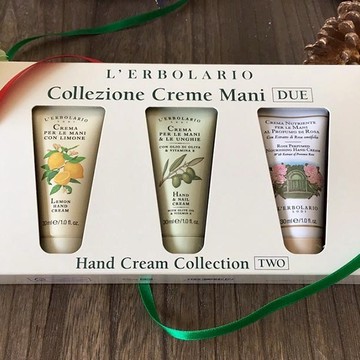 年末送禮【WUZ屋子】義大利 L’ERBOLARIO 蕾莉歐 經典護手霜禮盒