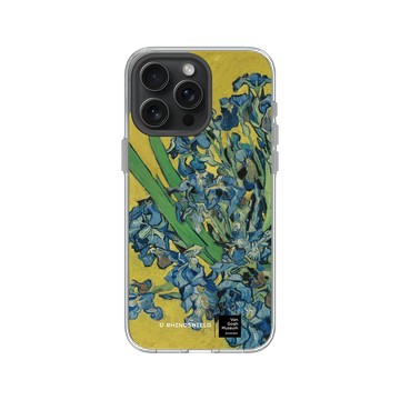 iPhone 15 Pro Max Clear 透明 - Van Gogh Museum - 鳶尾花