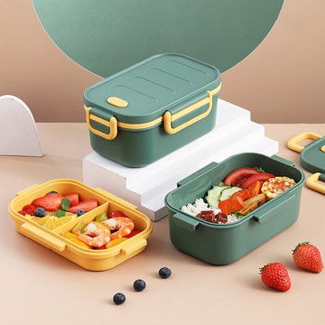 飯盒可微波爐加熱專用便當盒學生餐盒上班族帶飯多層分隔保溫桶yy