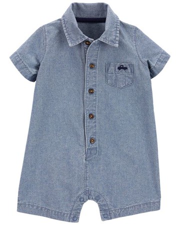 Baby Chambray Romper