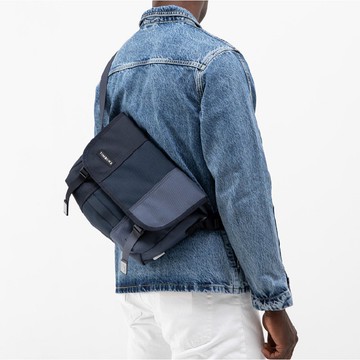 TIMBUK2 CLASSIC MESSENGER 經典郵差包 XS - 灰藍黑拚色