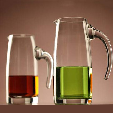 包郵玻璃帶刻度紅酒分酒器白酒壺醒酒器果汁壺公杯酒吧家居常用