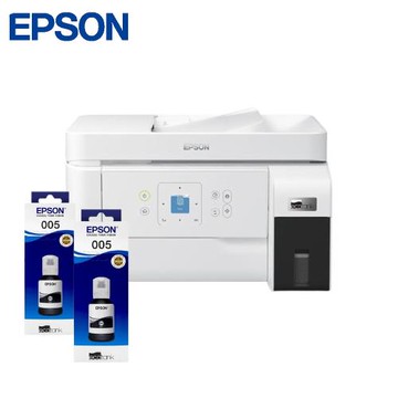 EPSON M2050 黑白高速雙網後方進紙 連續供墨印表機+T03Q100黑色高容量墨水2瓶