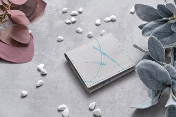 【環保永續】 墨跡the splash 系列  短銀包 *帶零錢夾*