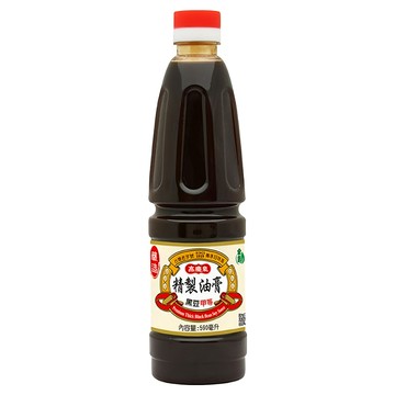 高慶泉 精製甲等黑豆油膏 Premium Black Bean Soy Sauce Paste  590ml  1瓶