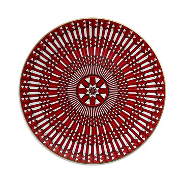 Baccarat Arcadia Red Charger Plate
