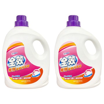 毛寶 全效 光鮮柔軟洗衣精  3kg  2桶