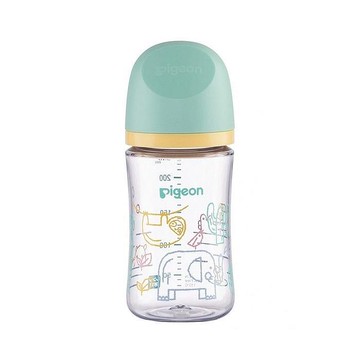 貝親 Pigeon第三代母乳實感T-ester奶瓶240ml(P80994Y非洲動物) 608元