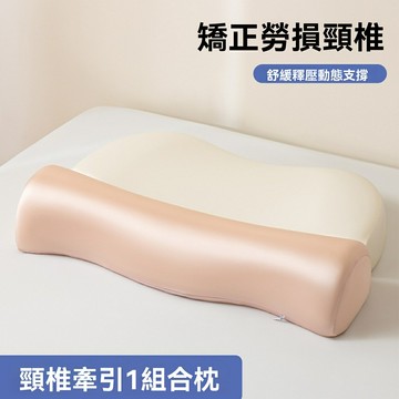 【零壓深睡眠】護頸枕頭 記憶棉枕芯 涼感枕頭 成人枕頭 家用枕頭 反弓護頸椎 涼感透氣 高低可調 雙只裝