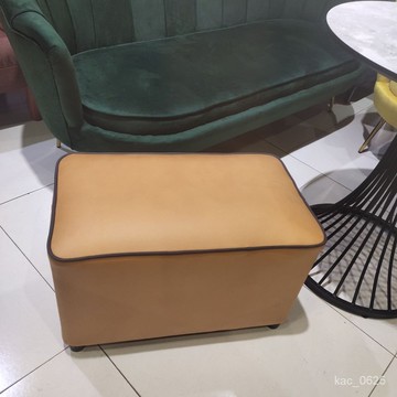 正版高檔科技佈免拆洗換鞋凳客廳凳試衣間凳床尾凳沙髮凳撂腳凳 AYHF