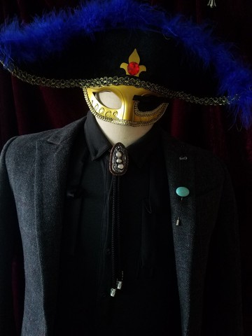 平安豆保羅領帶領結西部牛仔bolotie