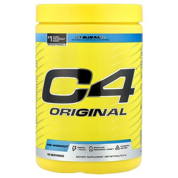 C4 / Cellucor, C4® Original，鍛鍊前配方，藍莓泡泡糖味，15.7 盎司（445 克）