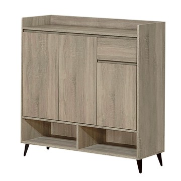 【Hampton 漢汀堡】路米灰梧桐4尺鞋櫃