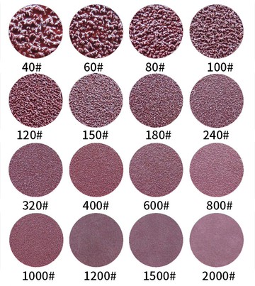4寸5圓形7砂紙片100mm圓盤植絨自粘沙紙角磨機拋光拉絨木工打磨片