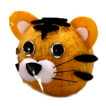 羊毛氈套件 小老虎  1組