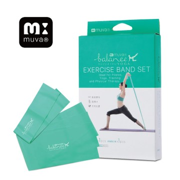 muva 瑜珈舒展彈力組-薄荷中量級