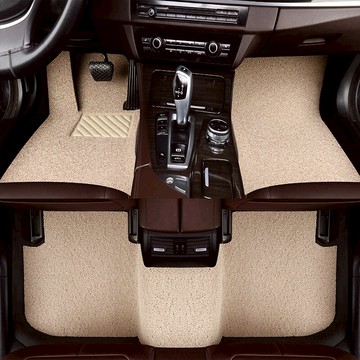 汽車地毯 【可定製千款車型】專用汽車絲圈腳墊地毯可剪裁主駕駛整套通用型【MJ5824】