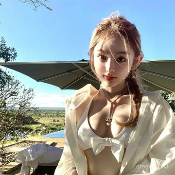 綺夢織語🌺【優質材質】DoggyQin 阿爾忒bikini/性感純慾比基尼三件套 女沙灘溫泉遊泳裝 泳裝 泳衣 比基尼