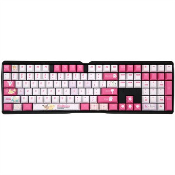 【免運特惠】客製電競游戲機械鍵盤寶可夢202愛心款MX3.0S