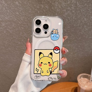 寶可夢 iphone 16 適用於iPhone11 12 13 14 15 16 ProMax 蘋果 磁吸 防摔 手機殼