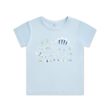 恐龍家族短袖圓領衫 (水晶紗)