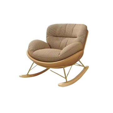 懶人沙發搖椅陽家用室內臺客廳臥室休閑搖搖成人單人躺椅可拆洗[010209DD]