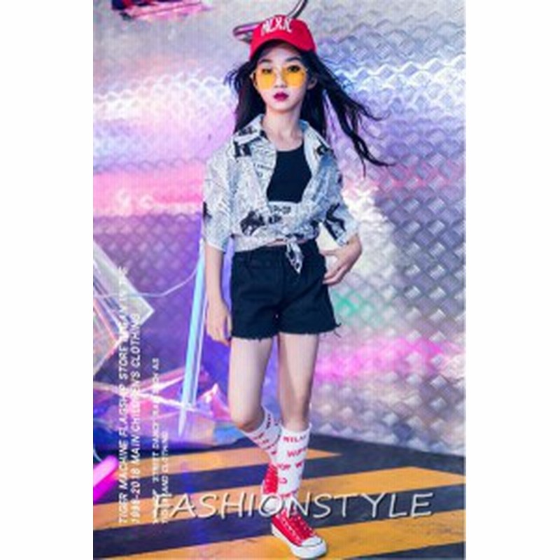 還元祭クーポン適用 キッズダンス衣装 Hiphop ダンス 衣装 キッズ ヒップホップ 長袖 ロングパンツ 半袖トップストップス 子供ダンス 通販 Lineポイント最大1 0 Get Lineショッピング
