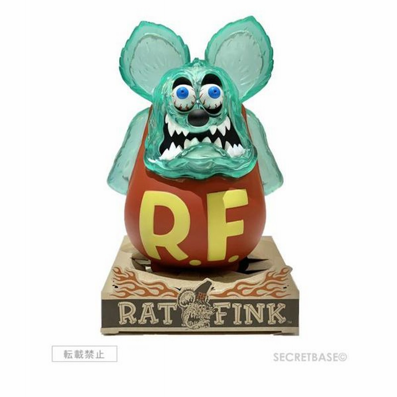 RAT FINK X-RAY FULL COLOR MATTE ULTRA GREEN Ver. ラットフィンク 