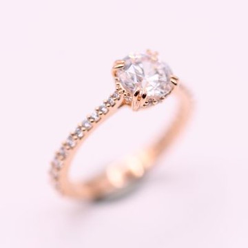 SWAROVSKI 施華洛世奇 Stilla 個性戒指 鍍玫瑰金色