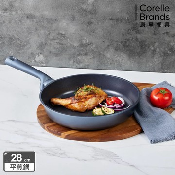 【康寧餐具WORLD KITCHEN】 藍寶石鑄造不沾平煎鍋28cm