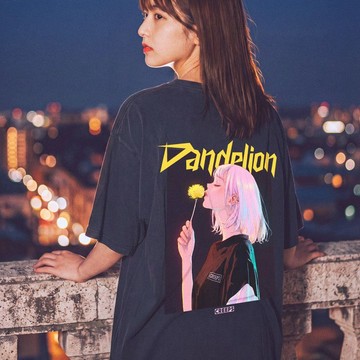Dandelion | 重磅棉質寬鬆T恤