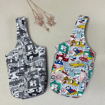 貓咪動漫 | 單杯飲料提袋 | 環保袋