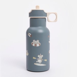 NUUROO不鏽鋼保溫水壺350ml 衝浪小英雄