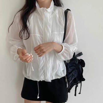 正韓外套 防曬透明外套STP1066-創翊韓都