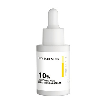 MY SCHEMING 我的心機 10%維他命C光燦亮白精華  30ml  1瓶