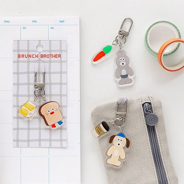 MARK'S x Brunch Brother 壓克力吊飾