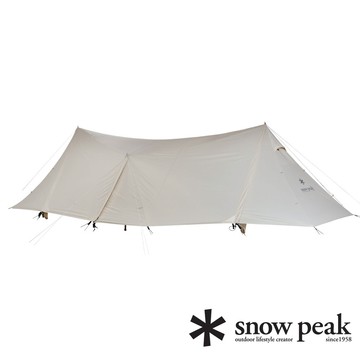 出清特價【日本 snow peak】 Land Station 天幕帳L 象牙白 戶外.露營.登山 TP-821IV