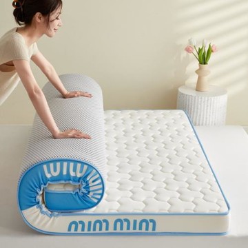 2025新款A類牛奶絲乳膠記憶棉成人床墊支持一件代發供直播