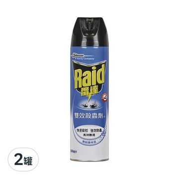 Raid 雷達 雙效殺蟲劑  500ml  2瓶