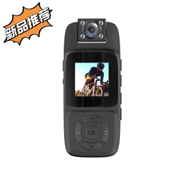 外貿新款4k Wi-Fi記錄儀高清戶外摩托騎行運動便攜式帶屏攝像機