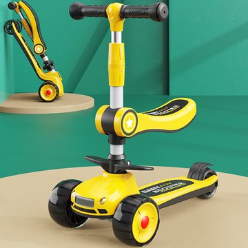 兒童滑板車 1-12歲男女小孩踏板車 三合壹滑板車