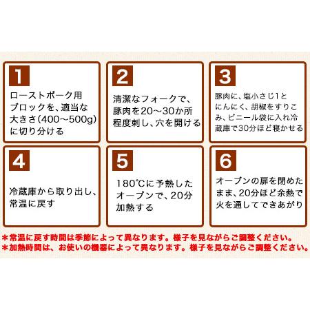 ふるさと納税 ローストポーク用モモ ブロック 1kg 清村養豚《60日以内に順次出荷(土日祝除く)》 塊 肉 豚 冷凍 清豚 熊本県御船町 熊本県御船町