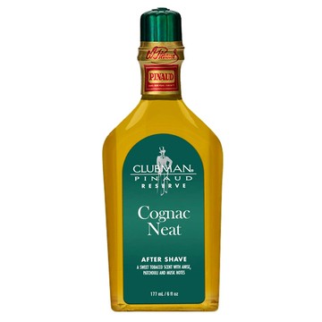 Clubman 干邑白蘭地 鬍後水 177ml 刮鬍後舒緩保濕 展現成熟魅力  1瓶